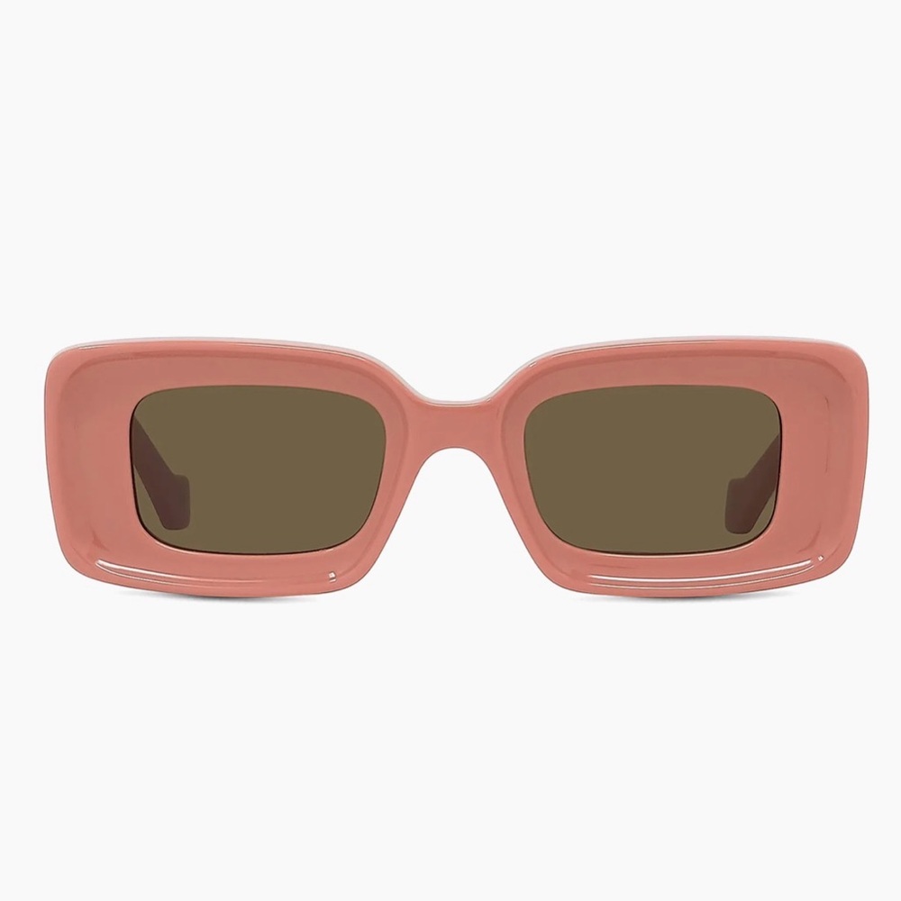 LOEWE Chunky Anagram Rectangle Sunglasses
